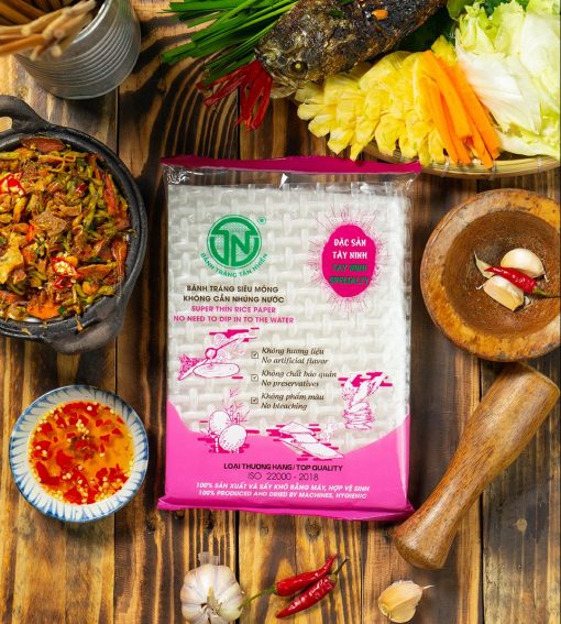 BÁNH TRÁNG TÂY NINH – ĐẶC SẢN VÙNG MIỀN – LÀM TIÊU CHUẨN ĐỂ XUẤT KHẨU