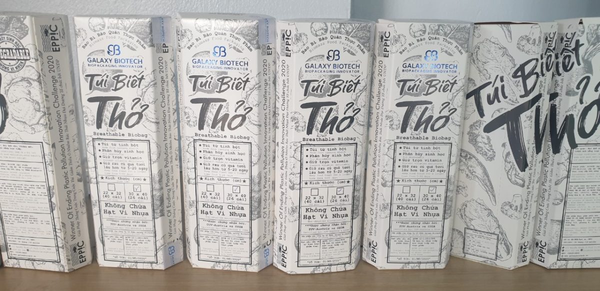 Túi “biết thở” làm từ tinh bột sắn giúp bảo quản thực phẩm lâu hơn
