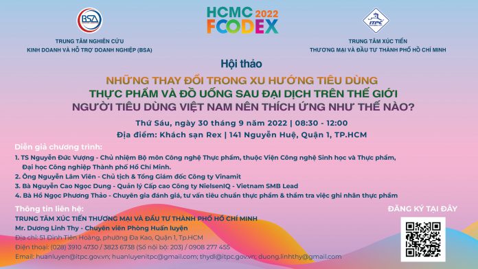 Hội thảo: “Những thay đổi trong xu hướng tiêu dùng thực phẩm và đồ uống sau đại dịch trên thế giới – Người tiêu dùng Việt Nam nên thích ứng như thế nào?”
