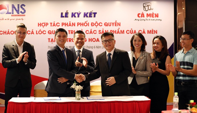 Lần đầu xuất khẩu đặc sản cháo bột cá lóc Quảng Trị sang Mỹ